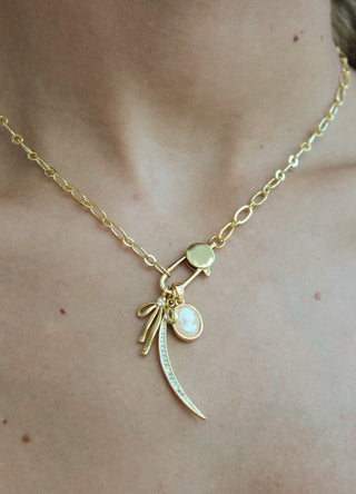 Emilia Lock Necklace - It's Especially Lucky LLC