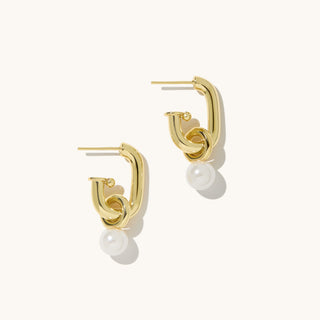 Arshia Pearl Hoop - It's Especially Lucky LLC