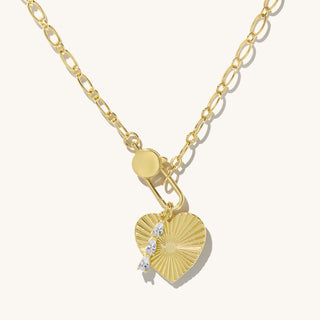 Emilia Lock Necklace - It's Especially Lucky LLC