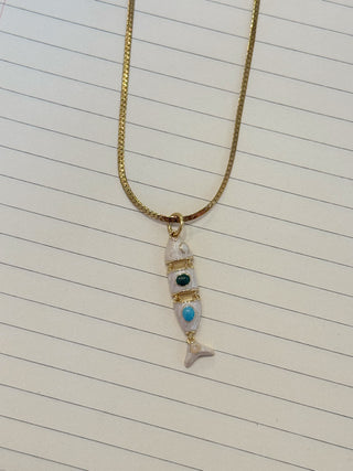 Santorini Fish Necklace