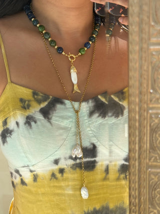 Beaded Fish Necklace - It's Especially Lucky LLC