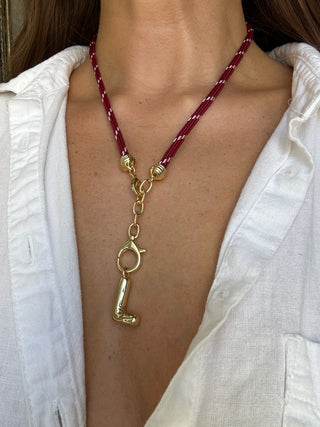 Lucky Lariat Rope Necklace