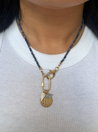 Love Coin Carabiner Necklace