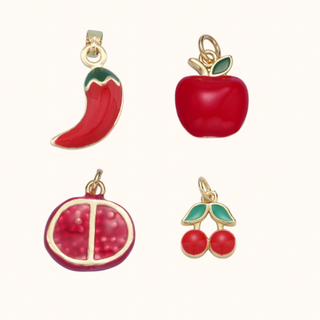 Red Fruit Charms - It's Especially Lucky LLC