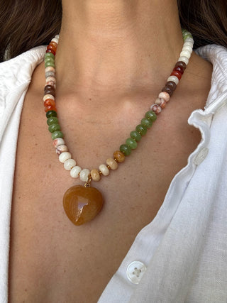 Fall Gem Necklace - It's Especially Lucky LLC