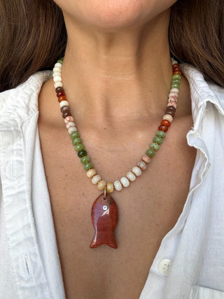 Fall Gem Necklace - It's Especially Lucky LLC