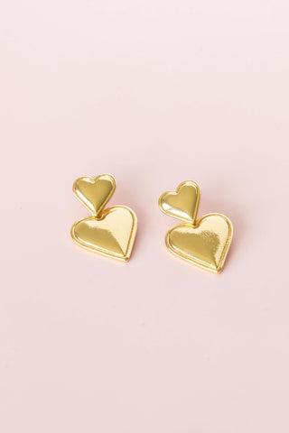 Arianna Heart Earrings - It's Especially Lucky LLC