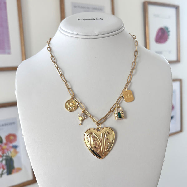 Lover Girl Charm Necklace