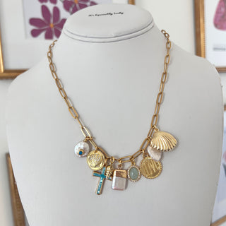 Beach Lover Charm Necklace - It's Especially Lucky LLC