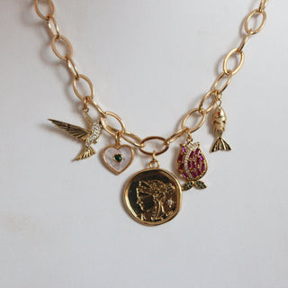 Garden Muse Charm Necklace